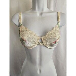 Vanity Fair Bra Womens Vintage Unpadded Underwire Size 36C